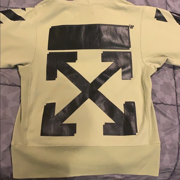 Off White Champion Hoodie - Picture 3 of 8